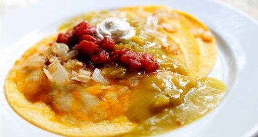 Enchiladas with Chili