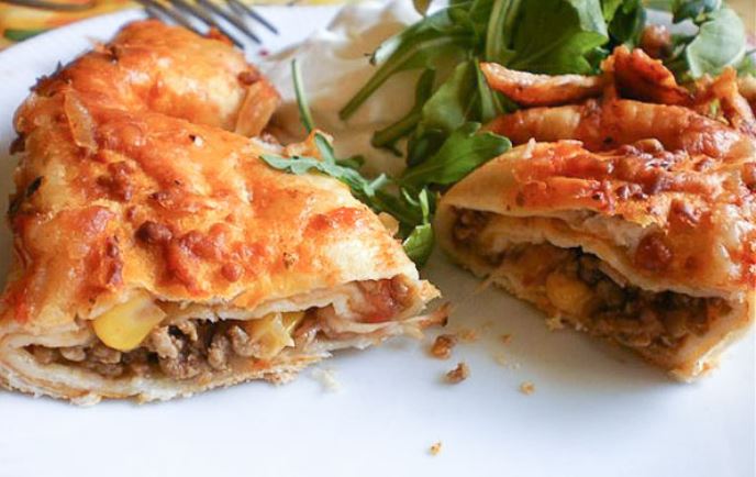 Enchiladas with Minced Meat