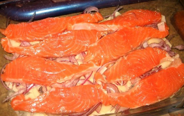 Finnish Baked Salmon step 2