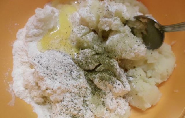Finnish Potato Cake step 1