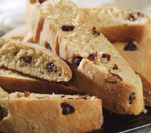 Flat Bread with Cranberries