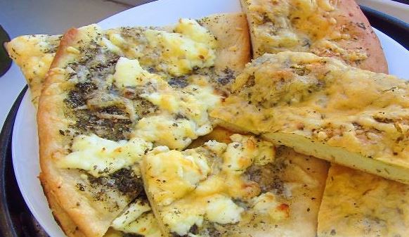 Focaccia with Cheese and Herbs