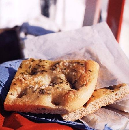 Focaccia with Rosemary and Salt