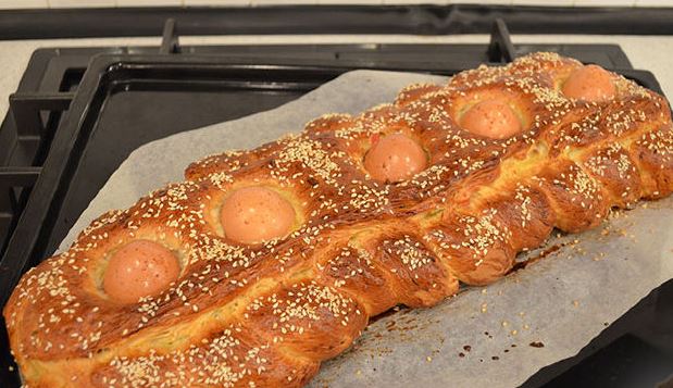Greek Easter Bread step 6