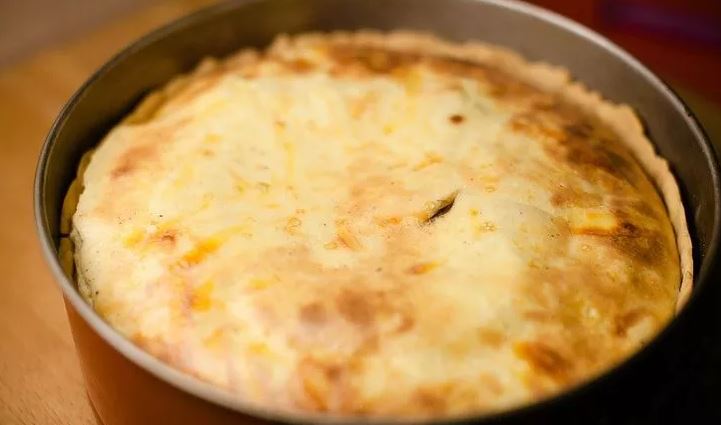 Quiche with Forest Mushrooms step 9