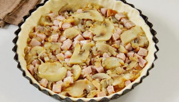 Quiche with Mushrooms and Carbonade step 3