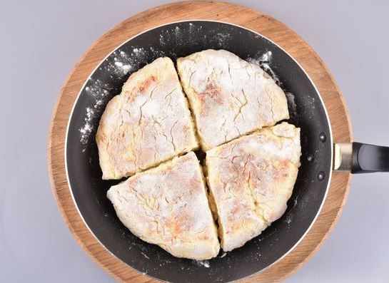 Quick Cakes on Kefir (in a Pan) step 6