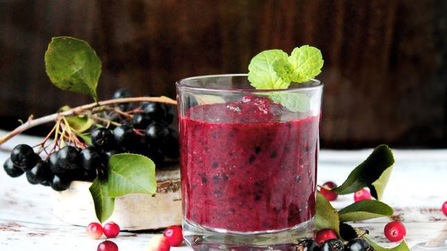 Rowan, Cranberry and Banana Smoothie