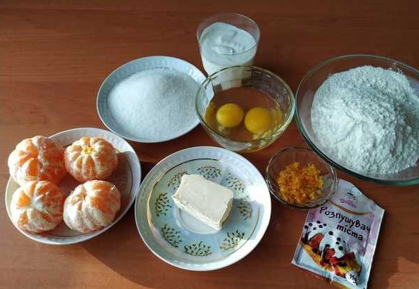 Tangerine Pie step 1