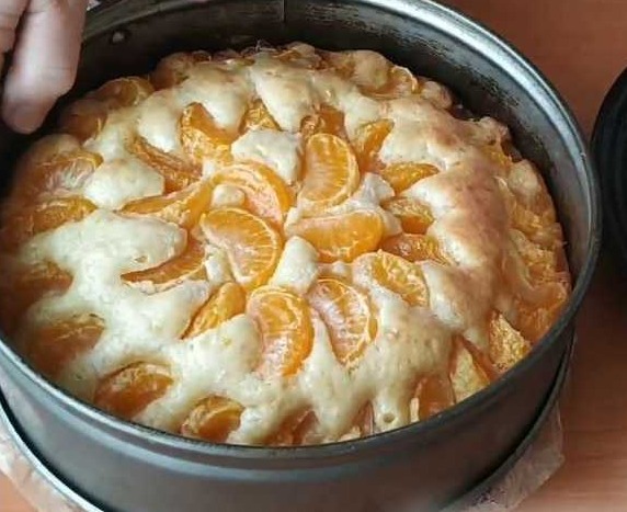 Tangerine Pie step 7