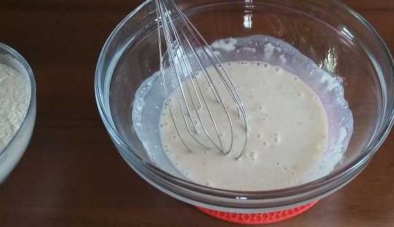 Easter Flower Pie with Two Fillings step 1