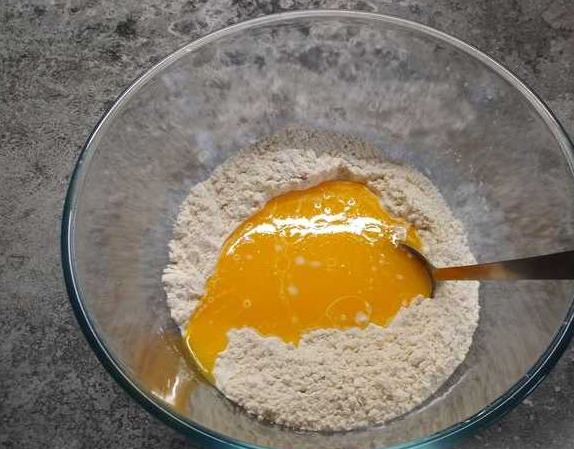 German Onion Pie step 1