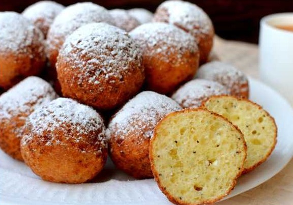 Cottage Cheese Donuts with Poppy Seeds step 12