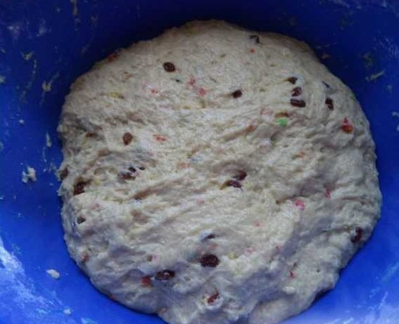 Easter Cake on Yolks step 9