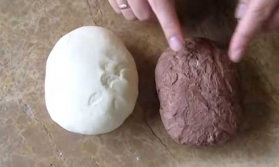 Chocolate Dumplings with Cottage Cheese step 3
