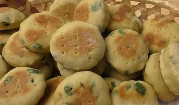 Fried Lazy Pies with Green Onions
