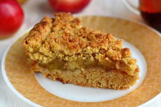 Sand Pie with Apples, in Vegetable Oil step 17