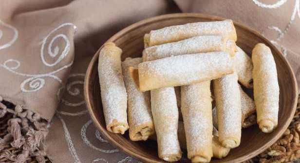 Tatar Cookies “Barmak” with Nuts
