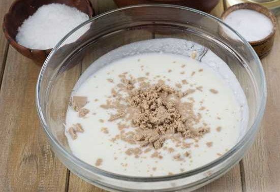 Yeast Buns with Curdled Milk, with Caraway Seeds step 2
