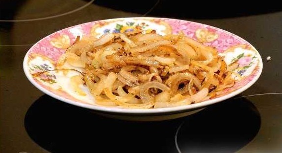 Tart “Plenty” (Open Pie with Bacon, Cheese and Onions) step 10