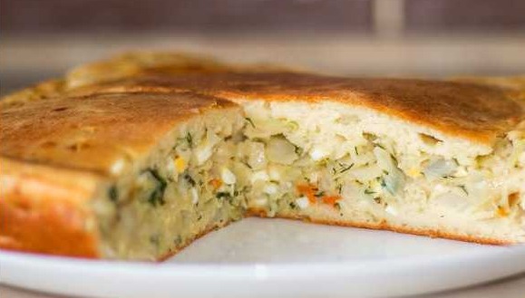 Jellied Cabbage Pie