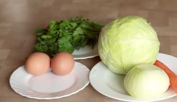 Jellied Cabbage Pie step 1