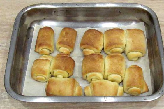 Milk Buns Made from Yeast Dough step 10