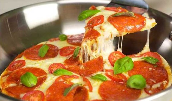 Pizza in a Frying Pan