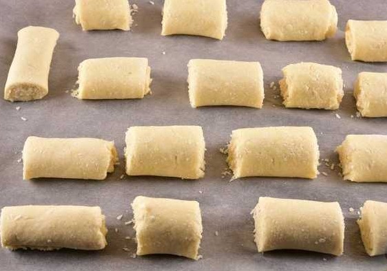 Cottage Cheese Cookies with Coconut Filling step 13