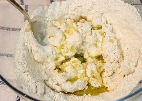 Pizza in a Pan, from Kefir Dough step 3
