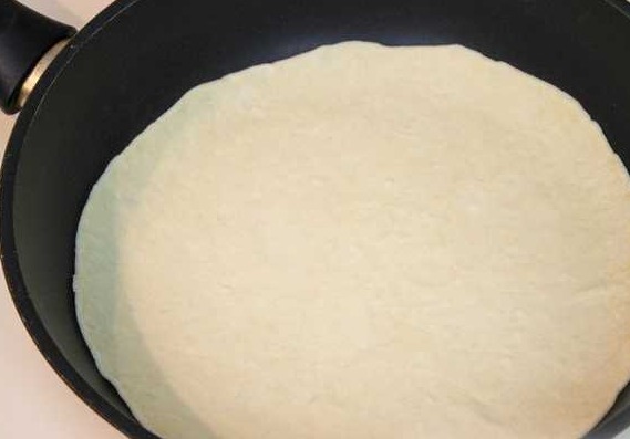 Pizza in a Pan, from Kefir Dough step 8