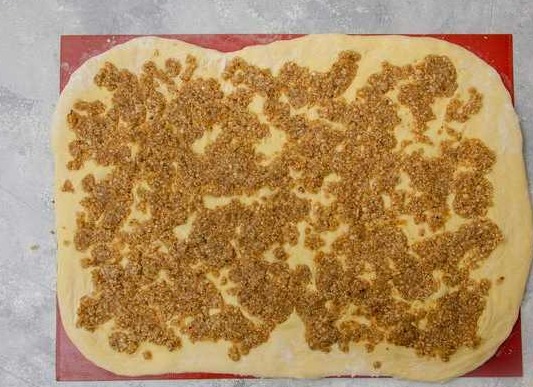 Sweet Bread Sticks with Nuts and Cinnamon step 13