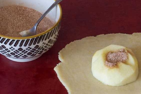 Cheese Pies with Apples step 7