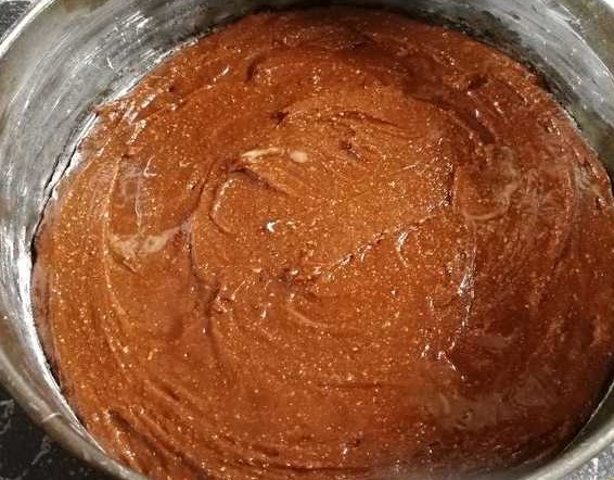 Chickpea Flour Chocolate Cake step 9