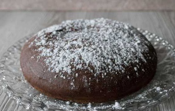 Chickpea Flour Chocolate Cake step 11