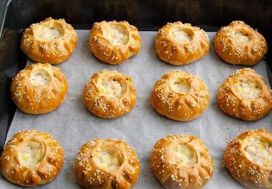 Open Pies with Chicken and Potatoes step 13