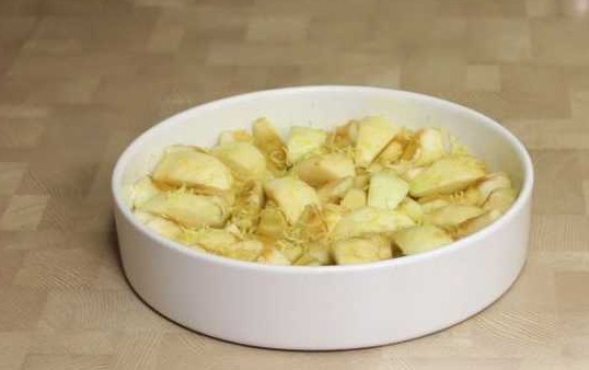 French Apple Pie Inside Out (Tart Taten) step 5