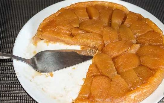 French Apple Pie Inside Out (Tart Taten) step 11