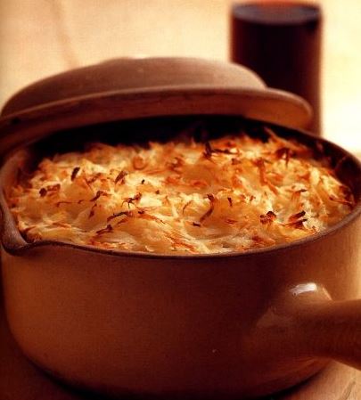 Stew of Beef and Vegetables with Potato Crust