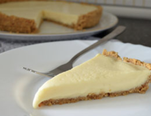Unbaked Curd Cheesecake step 9