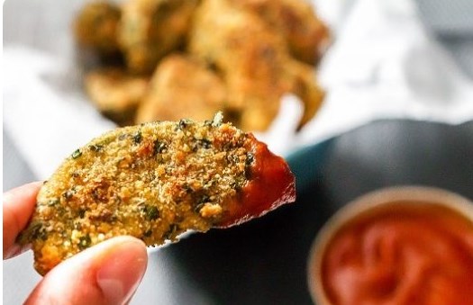 Breaded Zucchini Baked in the Oven