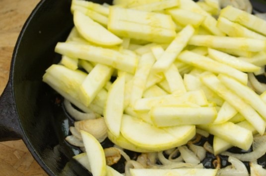 Chicken and Zucchini Pie step 3