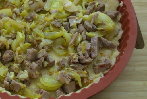 Chicken and Zucchini Pie step 5