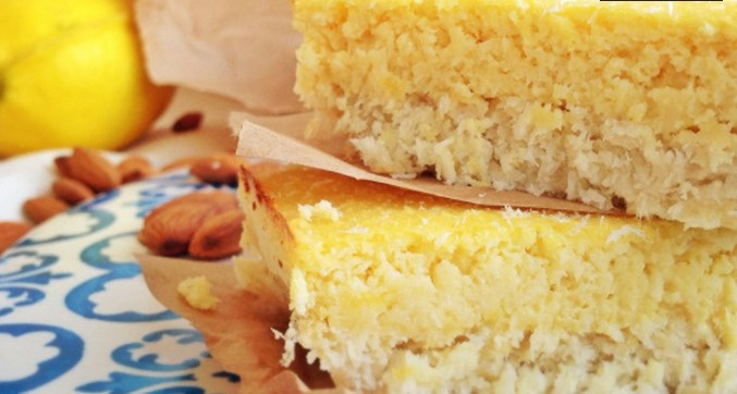 Coconut Flour Cake with Cottage Cheese