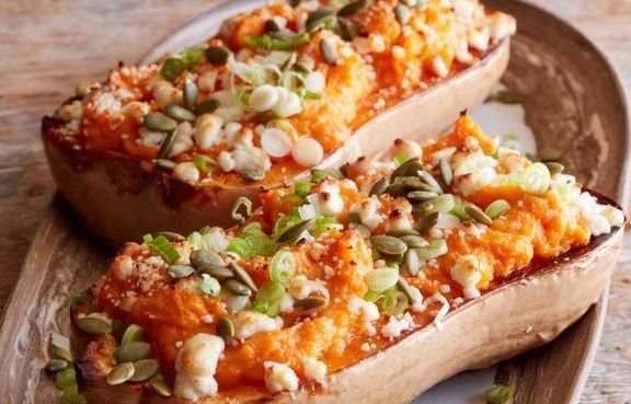 Double-Baked Butternut Squash