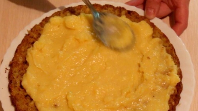 Orange and Almond Cake with Orange Cream step 14