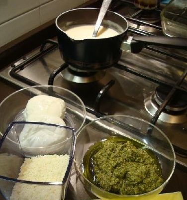 Pesto Lasagna Recipe step 1