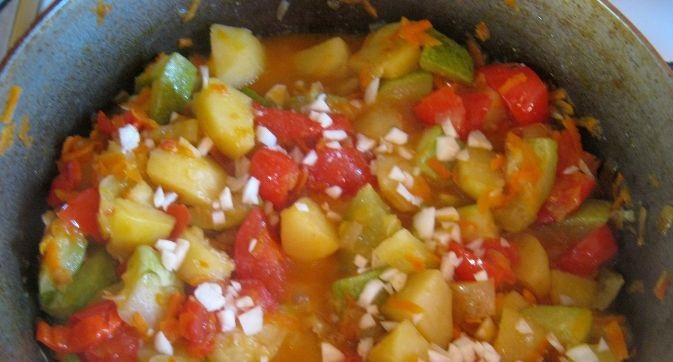 Vegetable Stew Vegetarian step 9