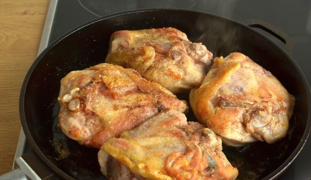 Chicken Baked with Tomatoes, Zucchini and Celery step 2