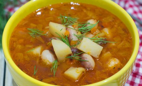 Bean Soup with Ginger and Spices
